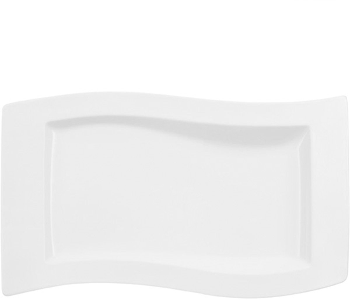 Villeroy & Boch NewWave Gourmetbord - 33 x 24 cm - Wit