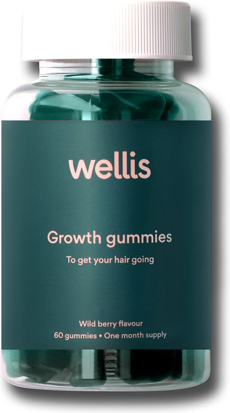 Wellis® Hair Gummies voor Voller & Gezonder Haar
