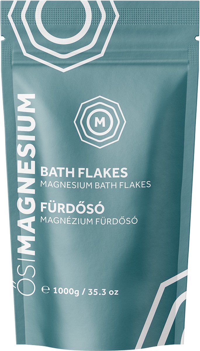 Goedkoopste Magnesium vlokken Zechstein Inside - Zechsal magnesium - Hoge Kwaliteit Magnesium Badzout 1 kg