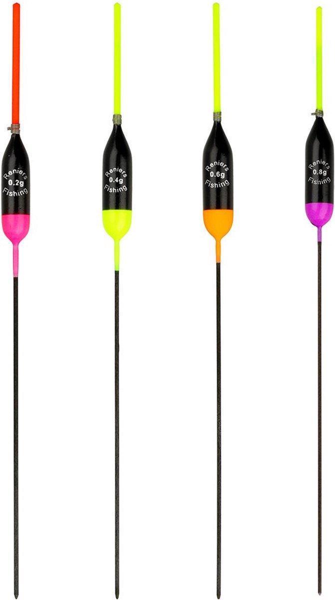 Reniers Fishing dobber RF N1 - Kleur: geel,Maat: 0.20g