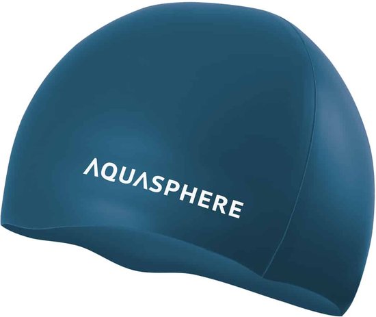 Bonnet en silicone Aquasphere - Bonnet de bain - Adultes - Vert/ Wit