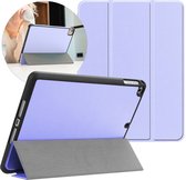 iMoshion Tablet Hoes Geschikt voor iPad Air 2 (2014) / iPad Air 1 (2013) / iPad 6 (2018) 9.7 inch / iPad 5 (2017) 9.7 inch - iMoshion Trifold Bookcase - Lila /Lila