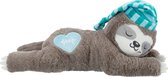 Trixie - Hondenspeelgoed - Pluche Luiaard - Grijs - Met Heartbeat - Voor Puppy - 34 cm