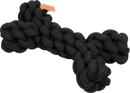 D&d Home - Flostouw - Hond - Dente Rope Toy S - 19cmx10mm Zwart - 1st