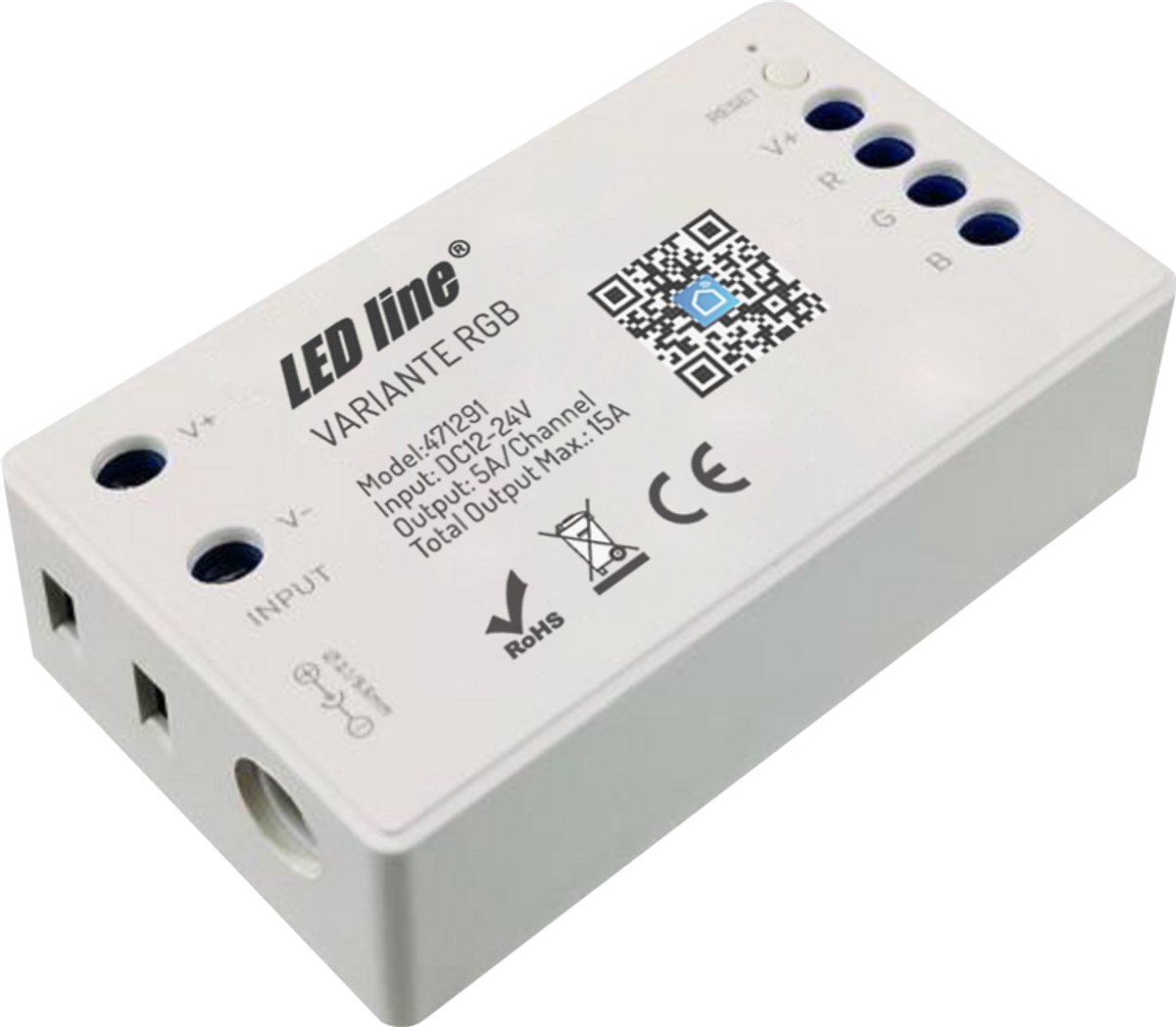 LED Line - LED Controller WiFi - 12V/24V DC - RGB