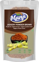 Manji - Jaggery Poeder Bruin - 3x 500 g