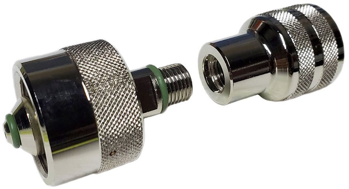 Metalsub Nevoc W30x2 To Din300 For Oxygen Type 32 Vrouwelijke Adapter Grijs