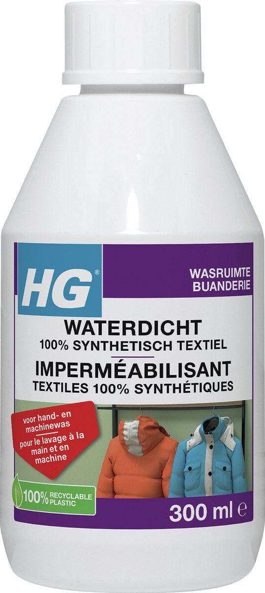 HG waterdicht 100% synthetisch textiel 300ml - HG