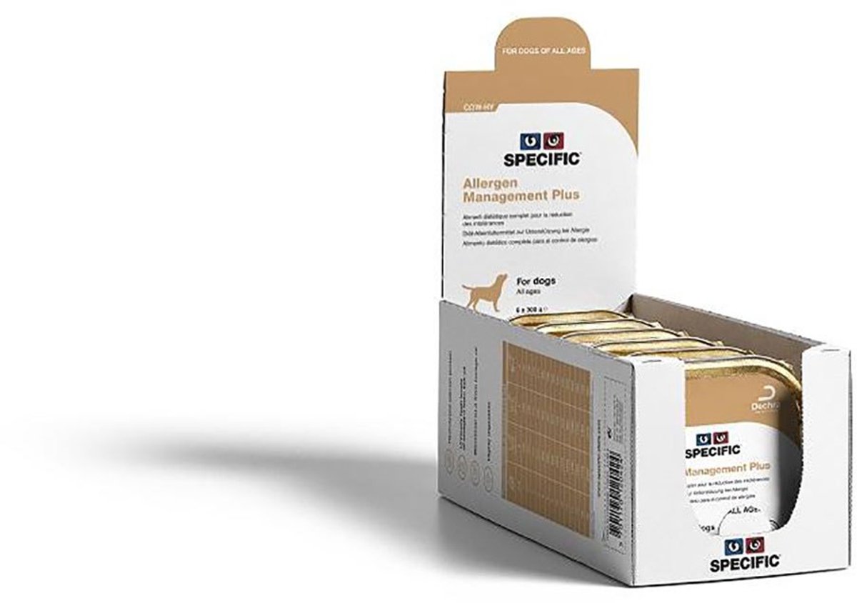 Specific Specific Canine Adult Cow-hy Allergenen Doos 6x300g Hond Voedsel Goud 6x300g