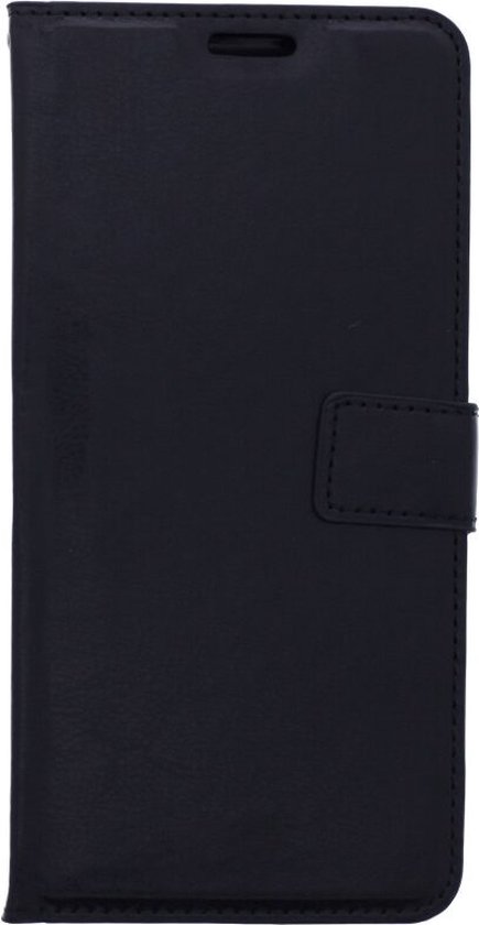 Étui LuxeBass adapté pour Oppo A92 housse de livre noir - bibliothèque - couverture de livre - étui de livre - couverture de livre