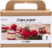 Creativ Company CC Mini Creatieve Box Kerstornamenten Crêpepapier