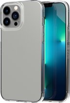 Tech21 Evo Lite Clear - iPhone 13 Pro Max hoesje - Flexibel schokbestendig telefoonhoesje - Mat transparant - 2,4 meter valbestendig