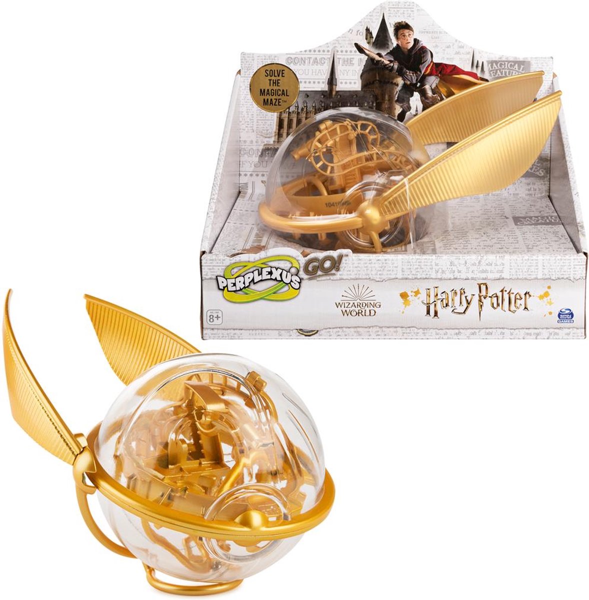 PERPLEXUS - Harry Potter version vif d'or - Parcours Labyrinthe 3D - Jeu de  Casse-Tête d'Action et de Réflexe