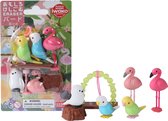 IWAKO BIRDS Ensemble de gommes de puzzle Eco, parfait comme cadeau de Sinterklaas/Noël