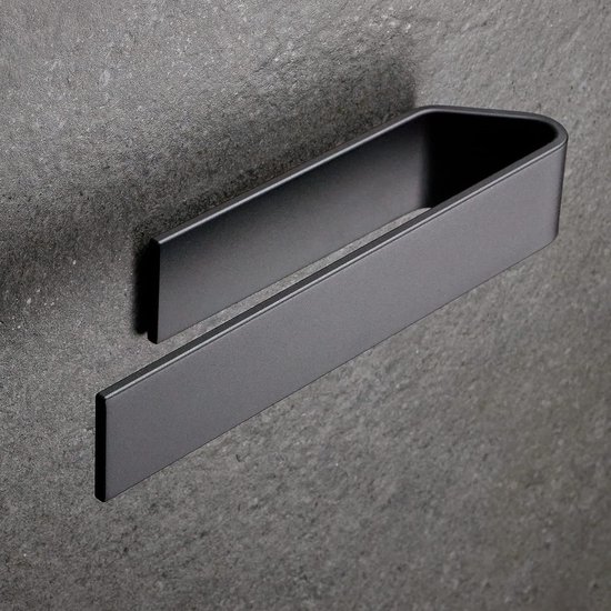 Designfabrik Hamburg | Handdoekhouder Met Twee Stangen | Dubbele Handdoekhouder Voor De Badkamer & Keuken | Elegante Muurbeugel | Muurbeugel Voor Handdoeken | 42cm | Modern Design (zilvergrijs