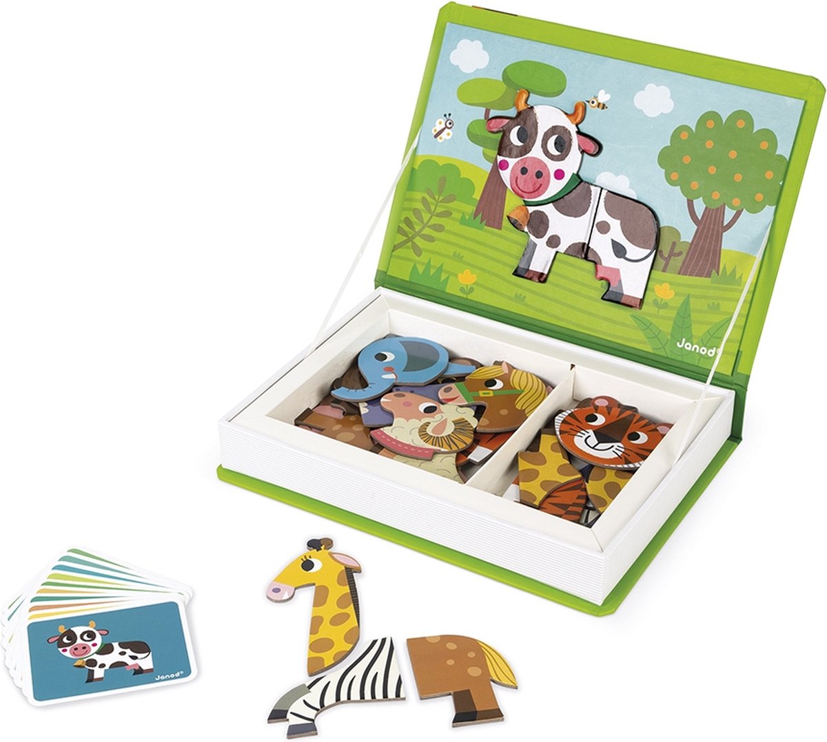 Janod - Magnetibook - Dieren — afbeelding 4