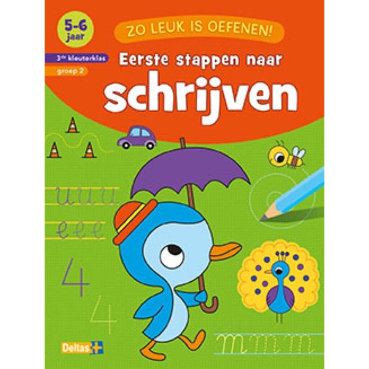 Omslag van Boek Zo Leuk Is Oefenen Schrijven 5-6 Jaar
