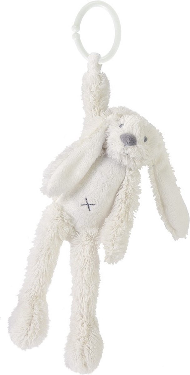Happy Horse Konijn Richie Hangknuffel - Wit - Baby knuffel van Happy Horse — afbeelding 3