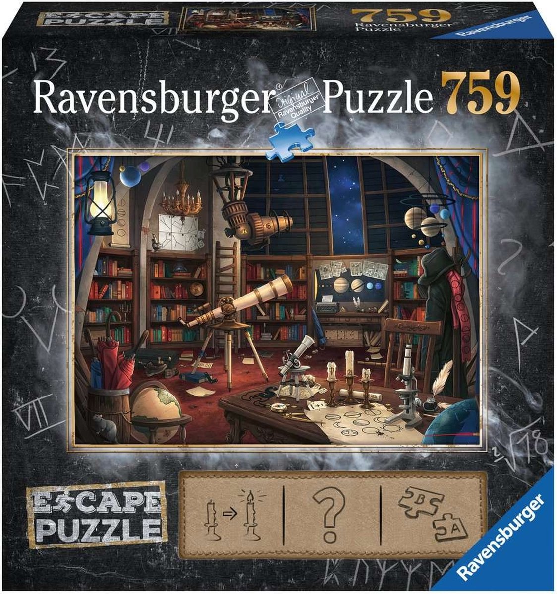 Ravensburger Escape Puzzle 1 Space Observatory - 759 stukjes — afbeelding 2