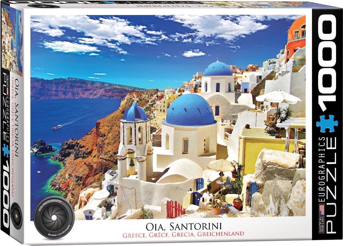 Oia Santorini Greece Puzzel (1000 stukjes)