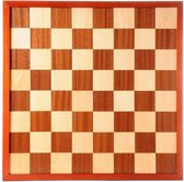 Longfield Games -  Ingelegd hout schaak/dambord- 42 cm