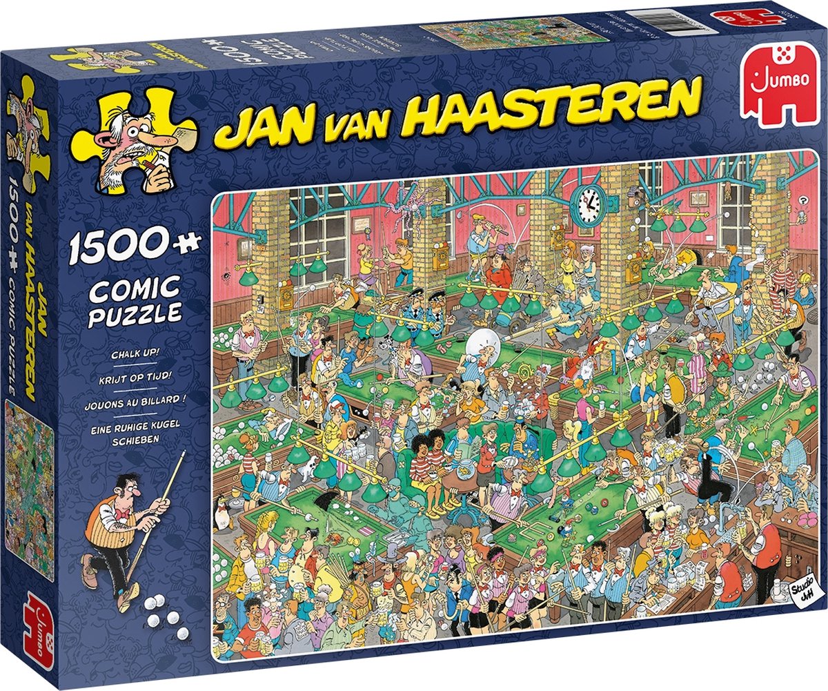 Jan van Haasteren Krijt op Tijd! puzzel - 1500 stukjes