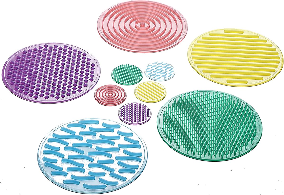 SiliShapes sensorische cirkels - Set van 10