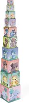 Janod Stacking tower Pyramid Stacking tower Amis des animaux