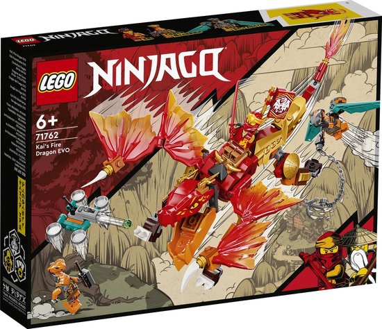 LEGO NINJAGO 71762 L’Évolution Dragon De Feu De Kai