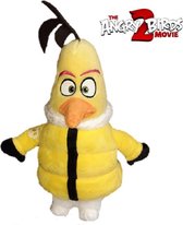 Angry Birds 2 film Chuck knuffel - Grote pluche knuffel 25 cm - Videogame - Telefoon