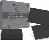 Cosmeau Zwart Donkere Was Color Protect Wasstrips 30 Wasbeurten Wasvellen Wasmiddeldoekjes Sheets Eco Laundry Strips