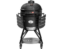 Keij Kamado Pro Large Glanzend Zwart 21 Inch