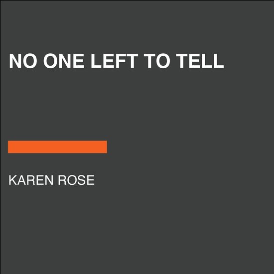 No One Left to Tell - cover