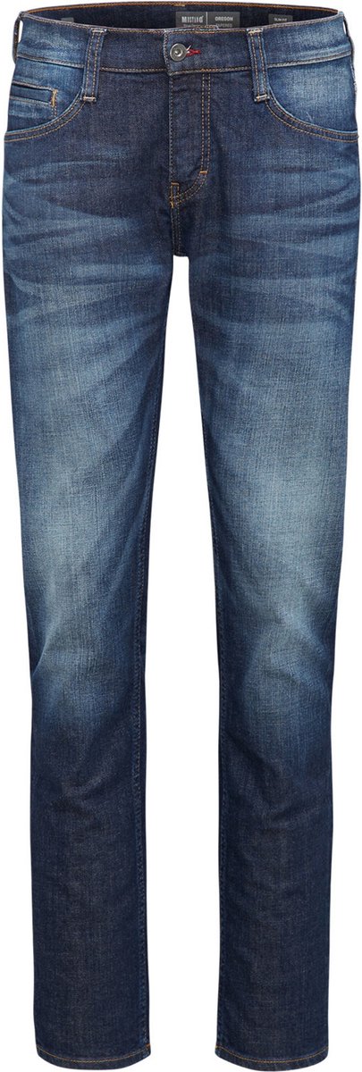 Mustang jeans - Heren Jeans - Heren - W38 X L32 - Blauw - Katoen - 3116-5111
