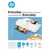 HP 9157 Everyday Feuilles de plastification pour cartes de visite – Housses de laminage pour plastification à chaud – Transparent – ​​80 microns – 100 pièces
