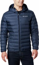 Columbia Lake 22™ Down Hooded Jacket - Gewatteerde Donsjas met Capuchon - Heren - Maat XL - Blauw