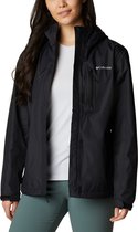 Columbia Pouring Adventure™ II Jacket Regenjas - Jas voor Dames - Waterdichte Jas - Zwart - Maat XL