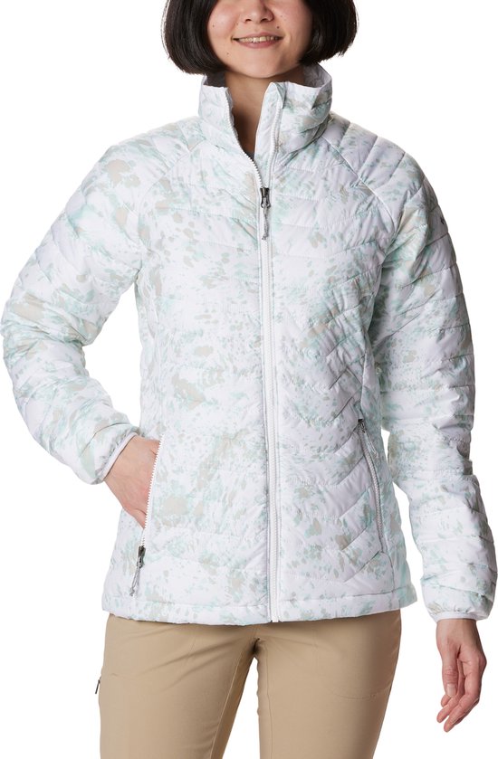 Columbia Powder Lite™ Jacket - Dames Jas - Gewatteerde tussenjas - Maat XS - Wit
