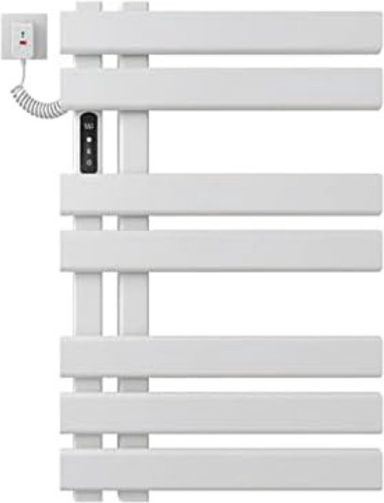 thumbnail: Handy Grip Handdoekverwarmer – Bevestiging Op Radiator, Zwart ABS | Made In Italy, Geen Boren Nodig