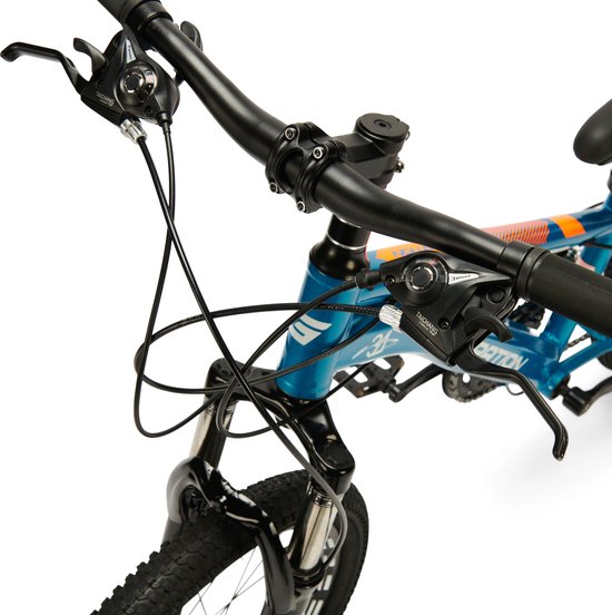 Generation M-760 moutainbike 20 inch - LichtBlauw - Spatborden van Generation — afbeelding 3
