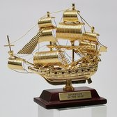 Vintage Maritime Miniatuur Bootje "Sovereign of the Seas"