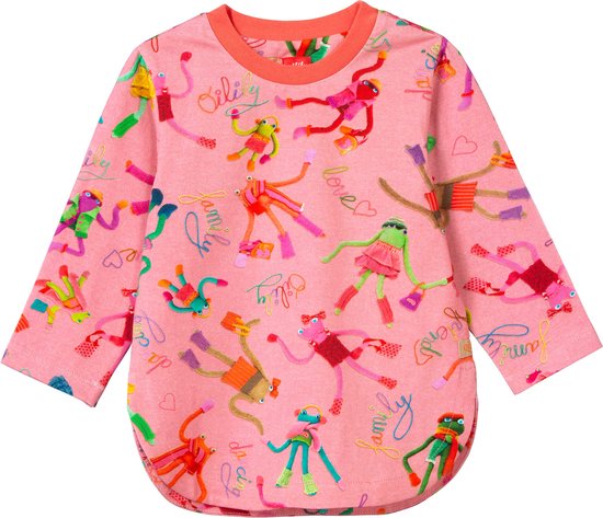 Oilily Terrif - T-shirt - Meisjes - Roze - 122