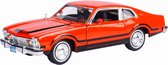 Ford Maverick Grabber (Rood/Zwart) (20 cm) 1/24 Motor Max {Modelauto - Schaalmodel - Miniatuurauto}