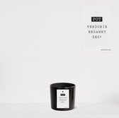 Luxe sierpot 'Potverdorie bedankt zeg' Zwart – Cadeau - bloempot voor binnen – pot van 13cm – plantenpot met Ø13 – sierpot voor kamerplant