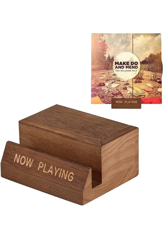 VinylTonic - Now Playing Wooden Display Stand | bol