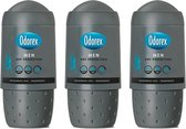 Odorex Deo Roller Men – Protection Sèche - 3 x 50 ml