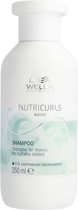 Wella Professionals Nutricurls Shampoo for Waves 250ML - Normale shampoo vrouwen - Voor Alle haartypes