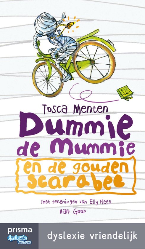 Dummie de mummie 1 - Dummie de mummie en de gouden scarabee - cover