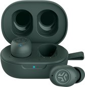 JLab JBuds mini draadloze oordopjes - EQ geluidsinstellingen - Bluetooth oordopjes met ultra klein design - Google fast pair - Touch sensoren - Groen