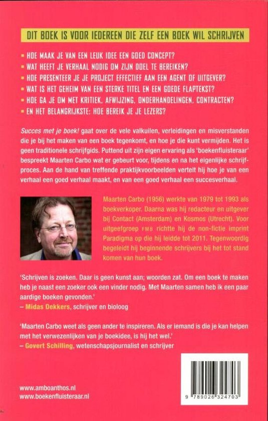 Succes met je boek!